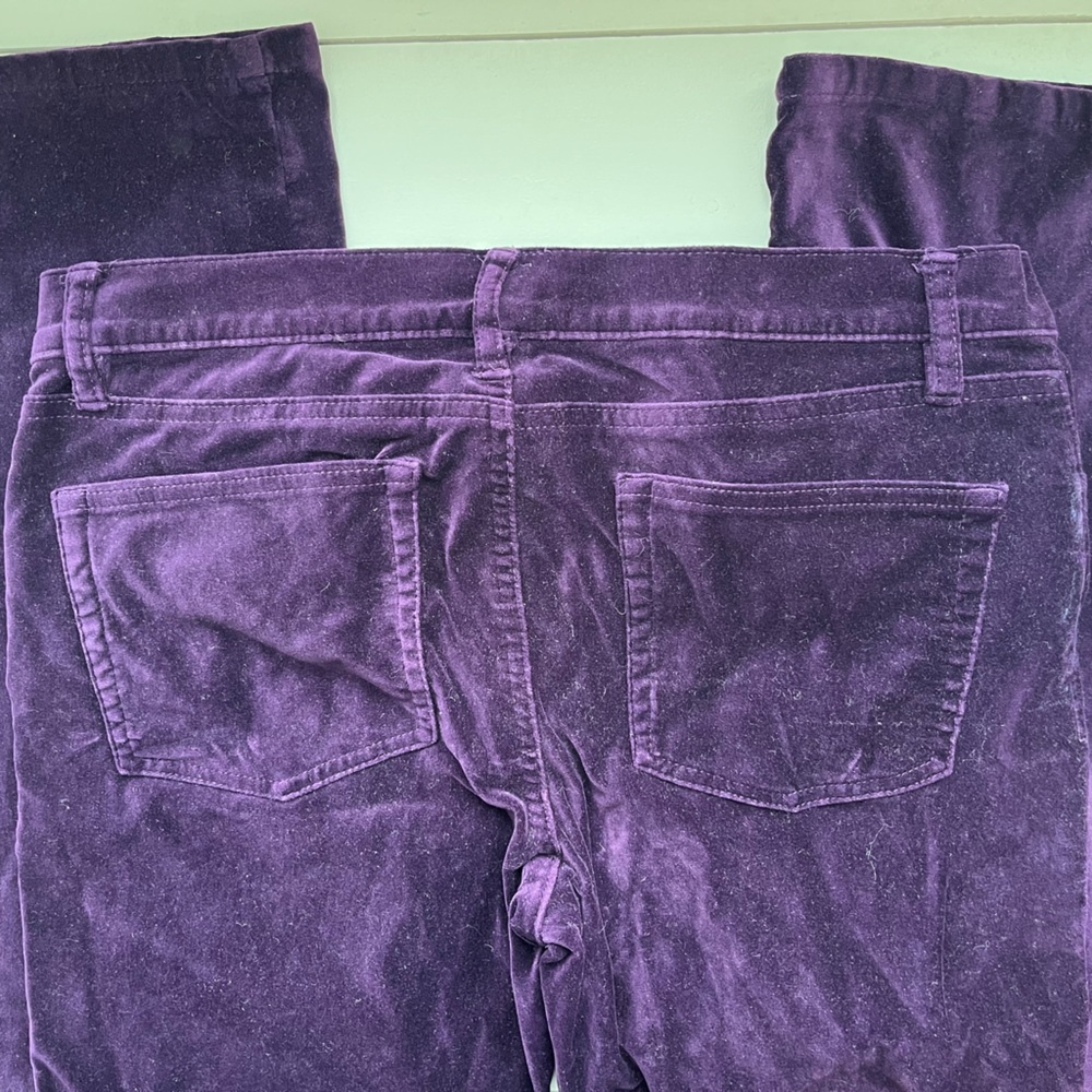 Ralph Lauren velour jeans, size 6 - Picture 2 of 3